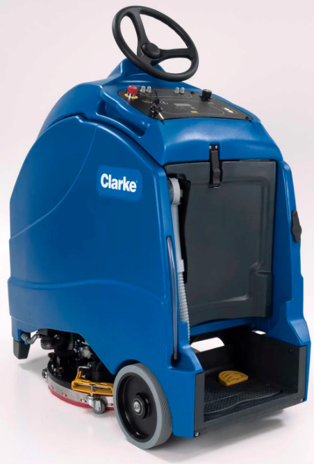 Clarke® S40 20D Stand on Automatic Scrubber - 20", 208 Ah Wet Batteries (56104484)