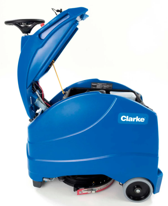 Clarke® S40 20D Stand on Automatic Scrubber - 20", 208 Ah Wet Batteries (56104484)