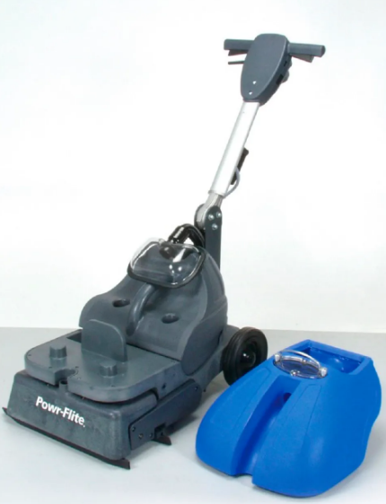 Powr-Flite® Compact Corded Floor Scrubber & Grout Cleaner - 16" Cleaning Path
