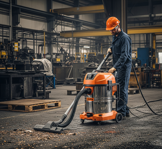 Breathing Easy on the Job Site & Shop Floor: Why HEPA Filtered Vacuums are Non-Negotiable for Contractor and Warehouse/Manufacturing Health