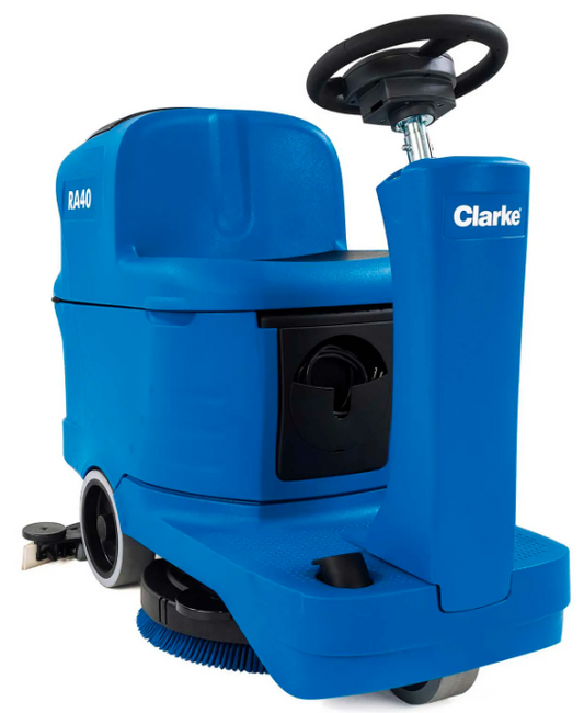 Clarke® RA40 20D Rider Automatic Scrubber - 20", 130 Ah Wet Batteries (56384073)