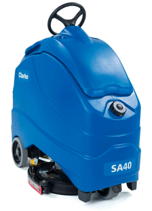 Clarke® S40 20D Stand on Automatic Scrubber -  20", 208 Ah Wet Batteries (56104484)