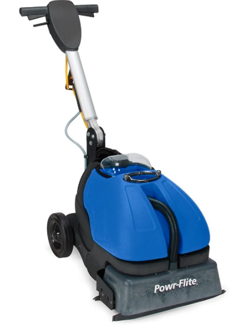 Powr-Flite® Compact Corded Floor Scrubber & Grout Cleaner - 16" Cleaning Path