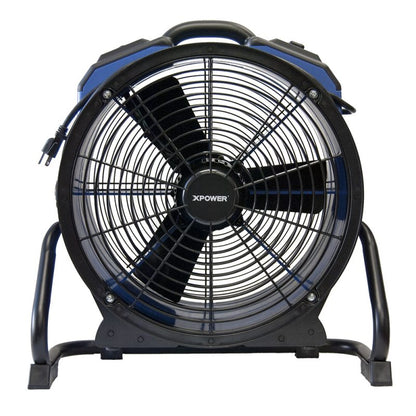 XPOWER X-48ATR Industrial Axial Fan With Timer - Variable Speed, 1/3 HP, 3600 CFM