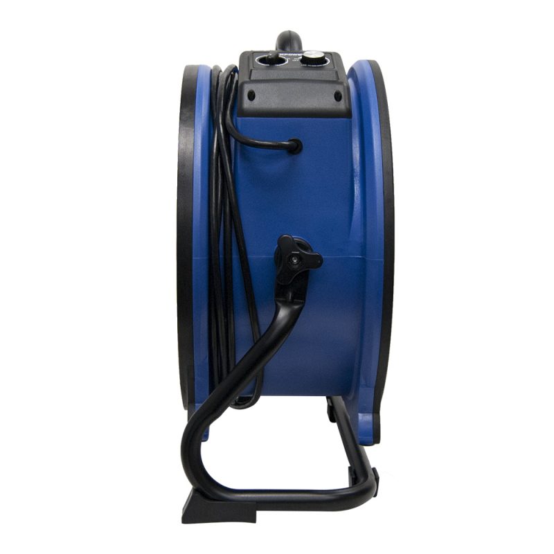 XPOWER X-48ATR Industrial Axial Fan With Timer - Variable Speed, 1/3 HP, 3600 CFM